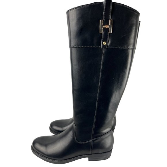 Tommy Hilfiger SHYENNE Equestrian Boots, Women's Size 8M - Picture 2 of 10